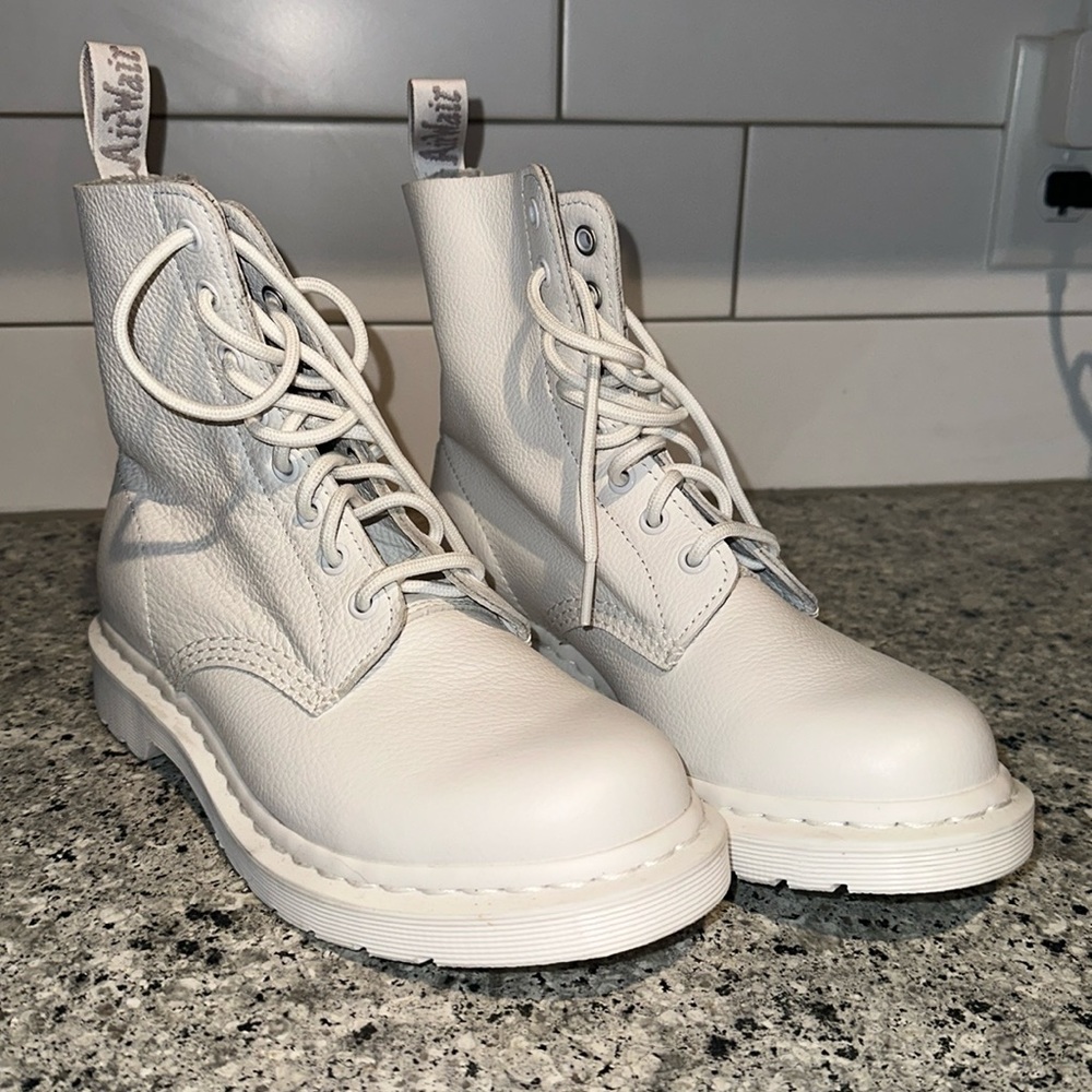 White Dr. Martens